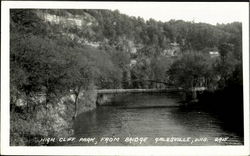 High Cliff Park Galesville, WI Postcard Postcard