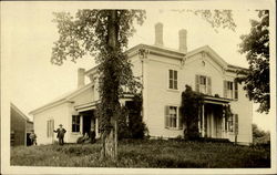 Large Farm House Postcard