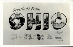 Greetings From Ohio Postcard Postcard