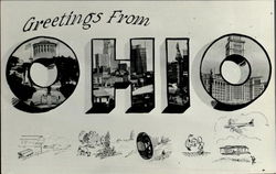 Greetings From Ohio Postcard Postcard