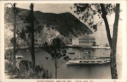 Overlooking Avalon Bay Catalina Island Postcard