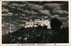 Wm Wrigley Jr Home, Catalina Isl. Postcard