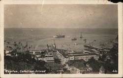 Harbor View, Catalina Island Avalon, CA Postcard Postcard Postcard