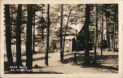 Heart Pond, also known as Hart Pond, Baptist Pond South Chelmsford, MA Postcard Postcard Postcard