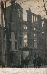 Grand Opera House Fire, 1907 Harrisburg, PA Postcard Postcard Postcard