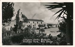 Junipero Serra Museum, Presidio Park San Diego, CA Postcard Postcard Postcard