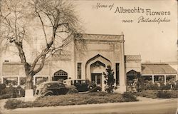 Home of Albrecht's Flowers Philadelphia, PA Postcard Postcard Postcard