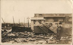 Hurricane of 1916, M&O Railroad Pier 7 & 8 Mobile, AL Postcard Postcard Postcard