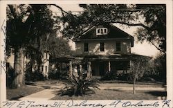 M.E. Towne Rooms for Rent - 511 Delaney Street Orlando, FL Postcard Postcard Postcard