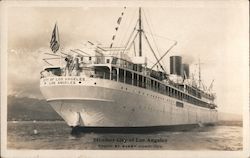 Steamer City of Los Angeles Steamers Postcard Postcard Postcard