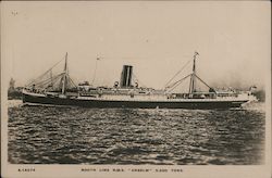 R.M.S. Anselm, Booth Line Postcard