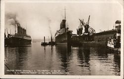 Ocean Dock Postcard