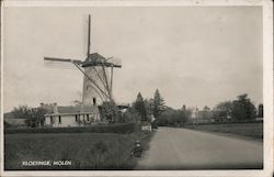 Wind Mill Kloetinge Postcard