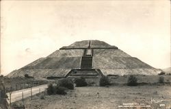 Pyramid of the Sun San Juan Teotihuacan, EM Mexico Postcard Postcard Postcard