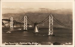 Oakland Bay Bridge San Francisco, CA Postcard Postcard Postcard