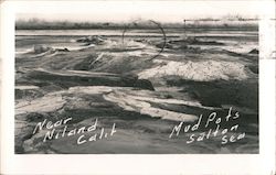 Boiling Mud Pots of the Salton Sea Postcard