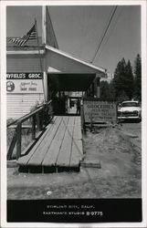 Mayfield's Market and Post Office Postcard