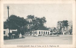 Cook's Court Tulsa, OK Postcard Postcard Postcard