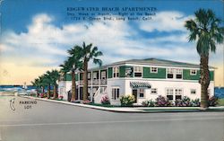 Edgewater Beach Apartments Postcard