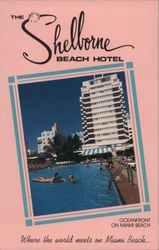 The Shelborne Beach Hotel Miami Beach, FL Postcard Postcard Postcard