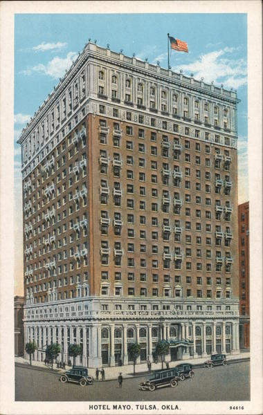 Hotel Mayo Tulsa, OK Postcard