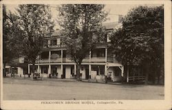 Perkiomen Bridge Hotel Collegeville, PA Postcard Postcard Postcard