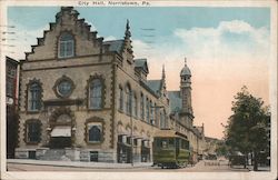 City Hall Norristown, PA Postcard Postcard Postcard