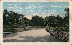 Scene in Owen Park Tulsa, OK Postcard Postcard Postcard