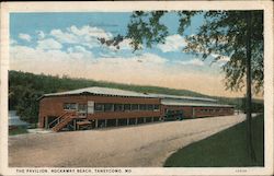 The Pavilion, Lake Taneycomo Rockaway Beach, MO Postcard Postcard Postcard