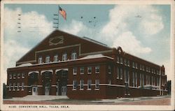 Convention Hall Tulsa, OK Postcard Postcard Postcard