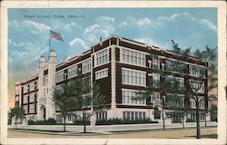 High School in Tulsa, Oklahoma Postcard Postcard Postcard