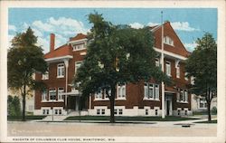 Knights of Columbus House Postcard