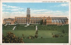 Lincoln High School Postcard