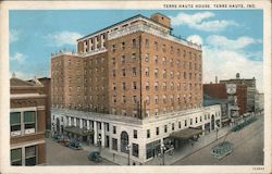 Terre Haute House Postcard