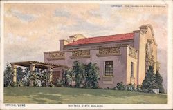 Montana State Building Postcard