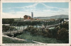 Spreckels Sugar Beet Refinery Salinas, CA Postcard Postcard Postcard