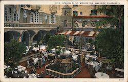 Spanish and Mission Inn Riverside, CA Postcard Postcard Postcard