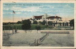 Golf and Country Club Postcard