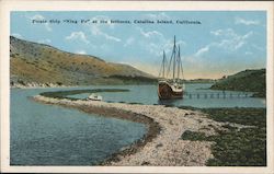 Pirate Ship "Ning Po" At The Isthmus Postcard