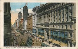 Retail Center, Market Street Postcard