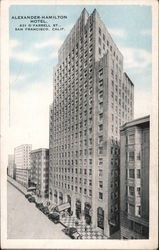 Alexander-Hamilton Hotel San Francisco, CA Postcard Postcard Postcard