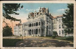 State Hospital Postcard