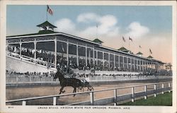 Grand Stand, Arizona State Fair Grounds Phoenix, AZ Postcard Postcard Postcard