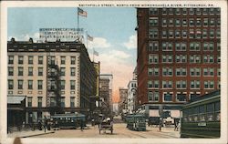 Smithfield Street, North From Monongahela River Postcard