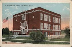 N. M. Rountree School Postcard