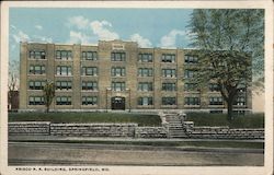 Frisco R.R. Building Postcard