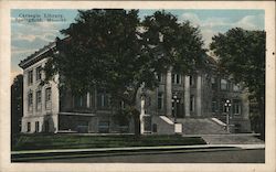 Carnegie Library Building Postcard