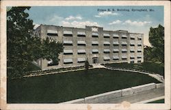 Frisco R.R. Building Springfield, MO Postcard Postcard Postcard