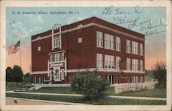 N. M. Rountree School Springfield, MO Postcard Postcard Postcard