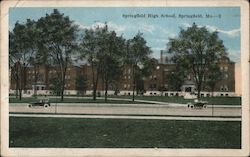 Springfield High School Postcard